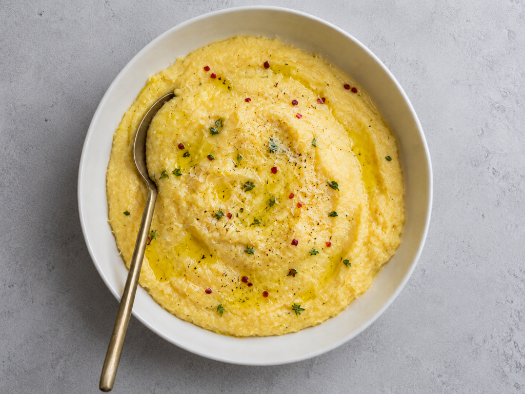 How to Make Creamy Parmesan Polenta