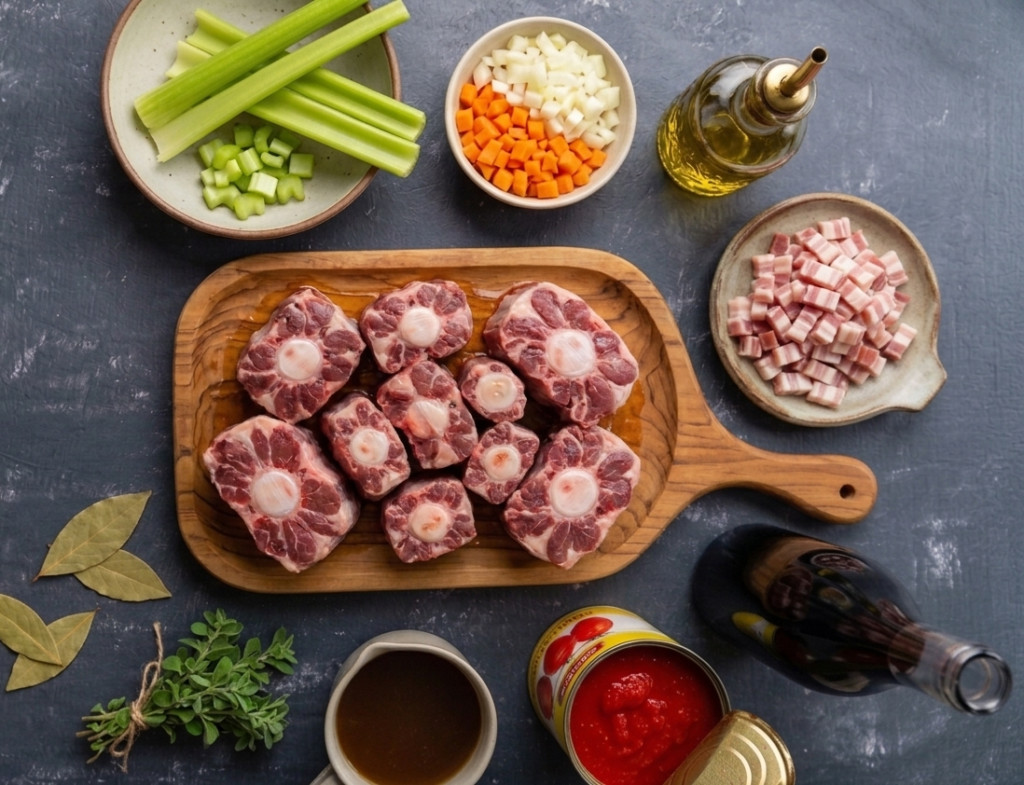 Coda alla Vaccinara Recipe Ingredients