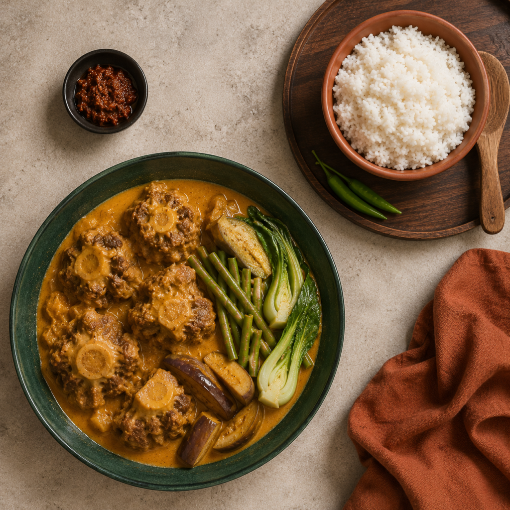 Slow Cooker Oxtail Kare-Kare Recipe