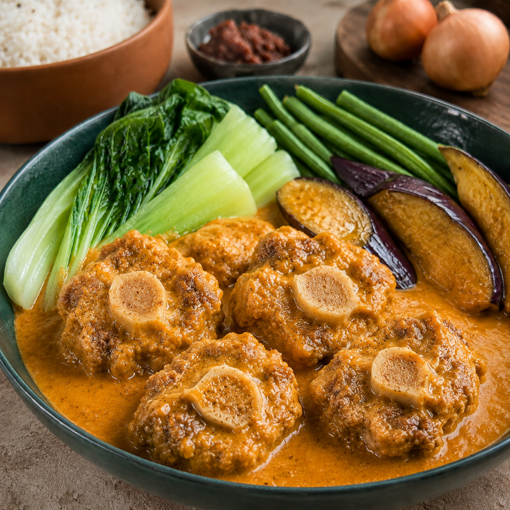 Slow Cooker Oxtail Kare-Kare Recipe