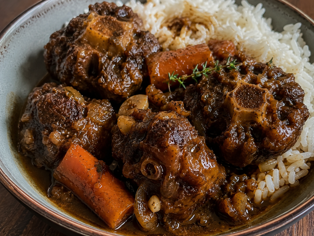 Trinidad-Style Caribbean Oxtail Recipe for the Slow Cooker