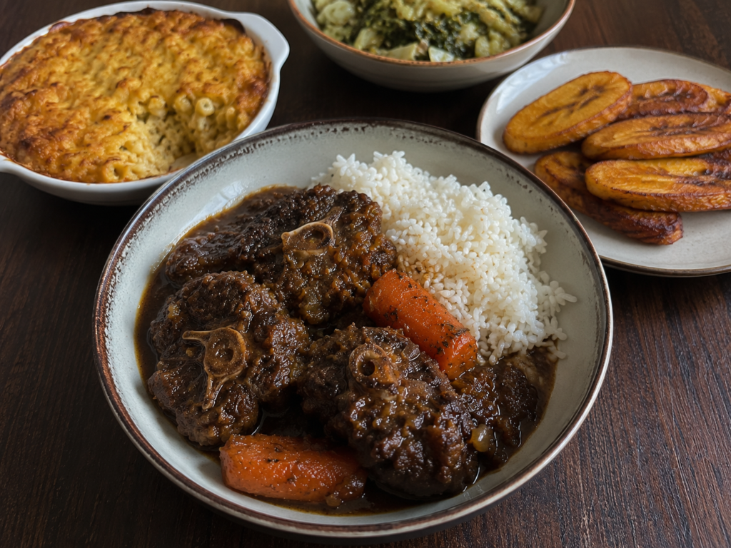What to Serve With Trinidad stewed oxtail