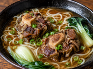 Slow Cooker Oxtail Noodle Soup Recipe