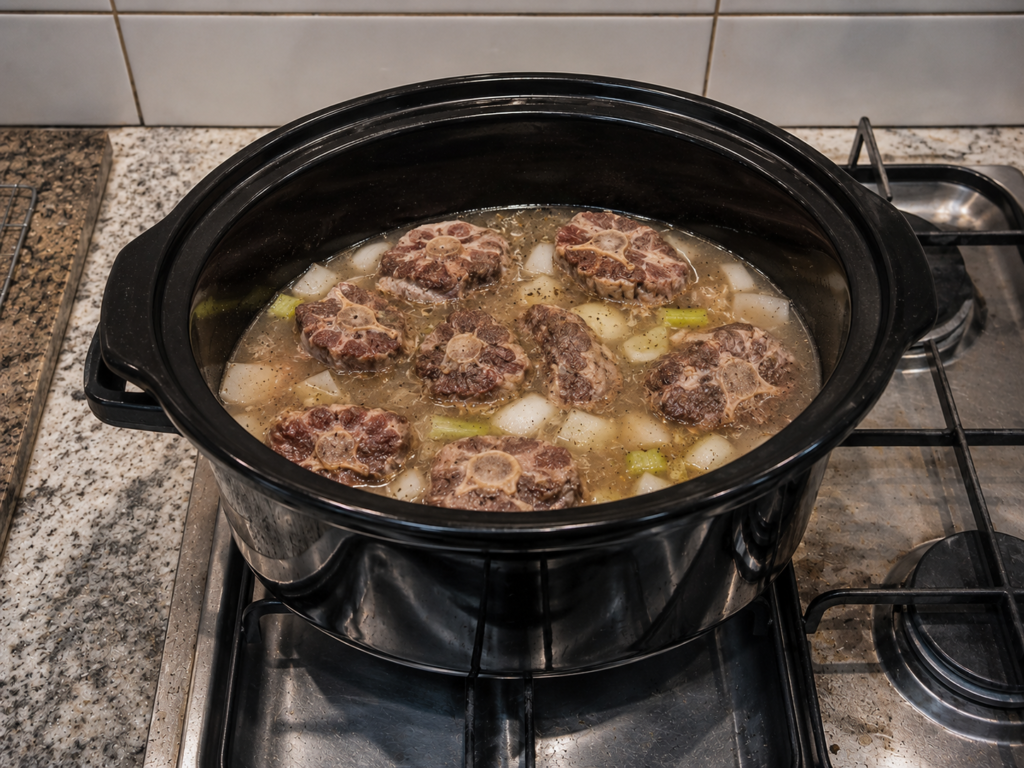 How long to cook oxtails in a slow cooker High vs Low