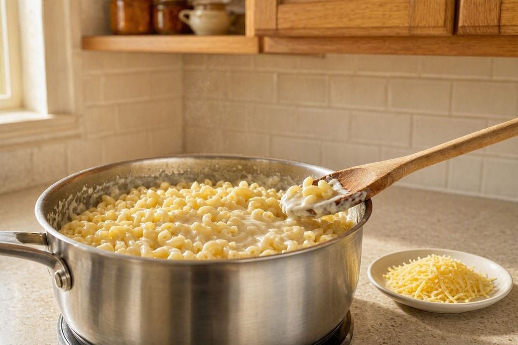 Creamy Oxtail Mac and Cheese