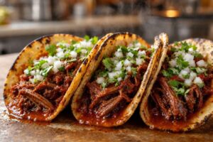Oxtail Birria Tacos